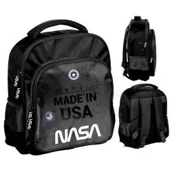 PLECAK WYCIECZKOWY NASA CZARNY DO PRZEDSZKOLA I NA ZAJĘCIA PLENEROWE PASO