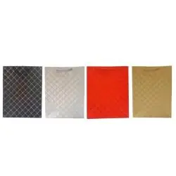 PIKOWANA TOREBKA METALIZOWANA MIX WZORÓW ELEGANCKA I PRAKTYCZNA A4