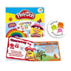 WSZYSTKIE KOLORY TĘCZY PLAYDOH