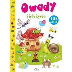 OWADY I ICH ŻYCIE. KOLOROWANKA Z NAKLEJKAMI