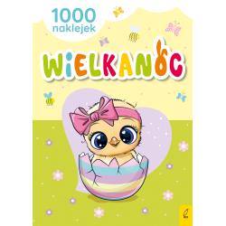 WIELKANOC. 1000 NAKLEJEK