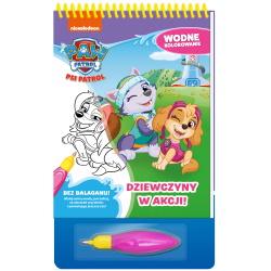 PSI PATROL. DZIEWCZYNY W AKCJI! WODNE KOLOROWANIE
