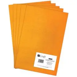 FILC POLIESTROWY ŻÓŁTY 5 SZTUK A4