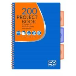 KOŁOZESZYT W KRATKĘ 100 KARTEK COOLPACK NEON NIEBIESKI NA SPIRALI A5