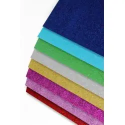 PAPIER SAMOPRZYLEPNY BROKATOWY MIX KOLORÓW 10 ARKUSZY A4 ARGO