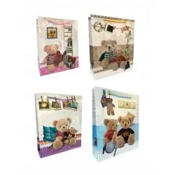 DEKORACYJNA TOREBKA PREZENTOWA MIŚ