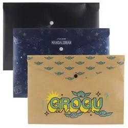 TECZKA KOPERTOWA NA ZATRZASK MANDALORIAN COOLPACK A4