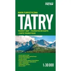TATRY MAPA TURYSTYCZNA 1:30 000