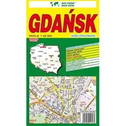 GDAŃSK. MAPA MIASTA 1:26 000