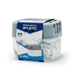 UNIWERSALNY POCHŁANIACZ WILGOCI DO DOMU + 2 WKŁADY 450 G BEZAPACHOWY K&M AK101 BOX