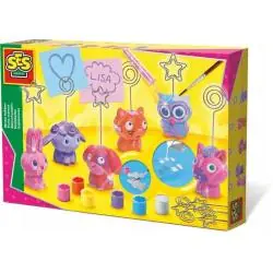 ZESTAW UCHWYTÓW NA KARTECZKI ZE ZWIERZĄTKAMI SES CREATIVE 5+