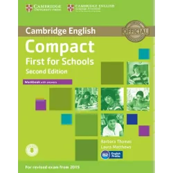 COMPACT FIRST FOR SCHOOLS WORKBOOK WITH ANSWERS AUDIO