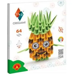 ZESTAW KREATYWNY ORIGAMI 3D ANANAS HANDMADE 8+