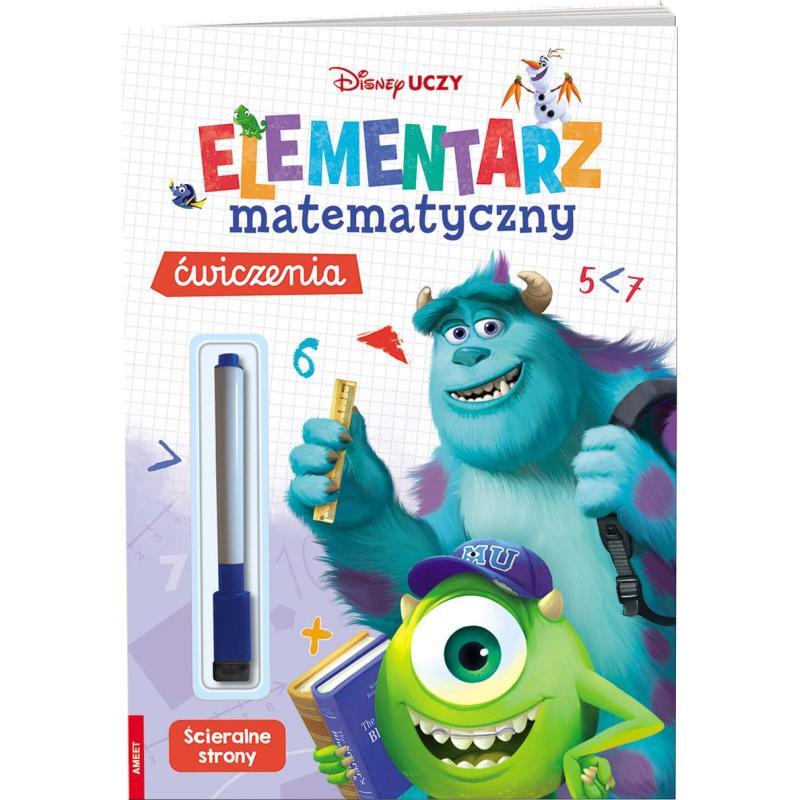 DISNEY UCZY POTWORY I SPÓŁKA ELEMENTARZ MATEMATYCZNY ĆWICZENIA - Ameet DISNEY UCZY POTWORY I SPÓŁKA ELEMENTARZ MATEMATYCZNY ĆWICZENIA - Ameet