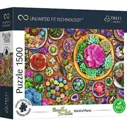 PUZZLE WORLD OF PLANTS ROŚLINY 1500 ELEMENTÓW TREFL 12+