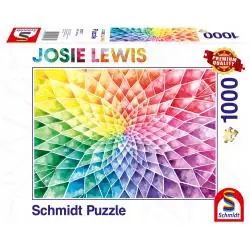 PUZZLE PQ JOSIE LEWIS KOLOROWY KWIAT 1000 ELEMENTÓW SCHMIDT 12+