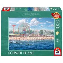 PUZZLE PQ THOMAS KINKADE CONEY ISLAND NY 1000 ELEMENTÓW SCHMIDT 12+