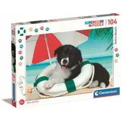 PUZZLE SUPER 104 ELEMENTY SUNNY BEACH CLEMENTONI 6+