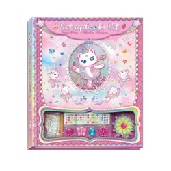 PECOWARE ZESTAW DO DEKOROWANIA SCRAPBOOK KOT BALETNICA 6+