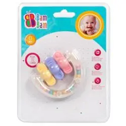 GRZECHOTKA GRYZAK ZNACZKI EDUKACYJNA ZABAWKA DLA NIEMOWLĄT 0M+