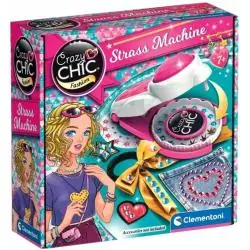 CRAZY CHIC MASZYNKA DO OZDABIANIA KREATYWNA ZABAWA CLEMENTONI 7+