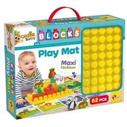 EDUKACYJNY ZESTAW KLOCKÓW DLA NAJMŁODSZYCH LISCIANI 12M+