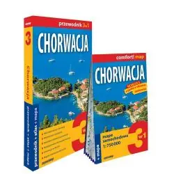 CHORWACJA 3W1: PRZEWODNIK + ATLAS + MAPA