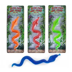 LEPKI WĄŻ ZABAWKA RELAKSACYJNA I SENSORYCZNA MIX KOLORÓW