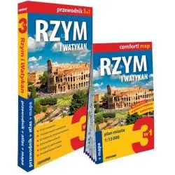 RZYM 3W1: PRZEWODNIK + ATLAS + MAPA