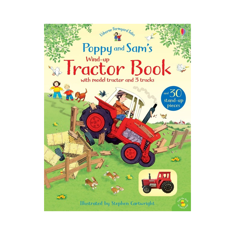POPPY AND SAMS WINDUP TRACTOR BOOK