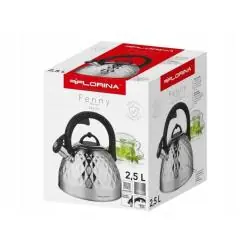 CZAJNIK 2.5L NIERDZEWNY FENNY MIRROR NA INDUKCJĘ I WSZYSTKIE KUCHENKI FLORINA