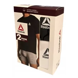 T-SHIRT MĘSKI REEBOK 2-PAK ROZMIAR L