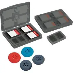 BIG BEN NINTENDO SWITCH GAME TRAVELER VALUE PACK 2 NAKŁADKI NA ANALOGI + ETUI NA GRY