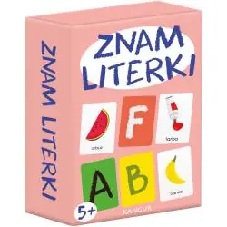 ZNAM LITERKI MINI GRA EDUKACYJNA – KARTY DO NAUKI ALFABETU DLA DZIECI 5+