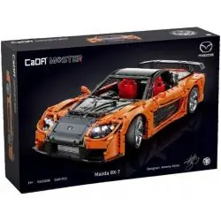 KLOCKI KONSTRUKCYJNE ZDALNIE STEROWANE AUTO MAZDA RX-7 CADA 14+