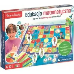 GRA EDUKACYJNA MATEMATYKA DLA DZIECI 6-10 LAT CLEMENTONI 6+