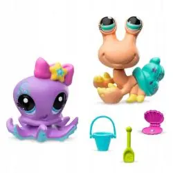 FIGURKI LITTLEST PET SHOP 2-PACK SERIA 3 OŚMIORNICA I KRAB HASBRO 3+