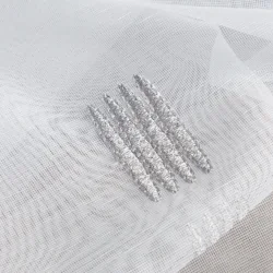 TKANINA FIRANOWA ŻAKARDOWA O NIEREGULARNYM WZORZE WYSOKOŚĆ 170 CM