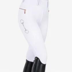 BRYCZESY JEŹDZIECKIE Z LEJEM SILIKONOWYM HORSEGLOSS ROZMIAR M