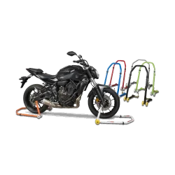 STOJAK SERWISOWY MOTOCYKLOWY PROWORKS 2W1 DO PRZEDNIEGO I TYLNEGO KOŁA