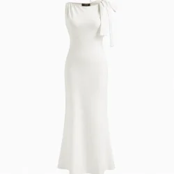 SUKIENKA MAXI BIAŁA CIDER ROZMIAR M