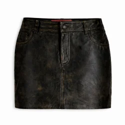 SPÓDNICA DAMSKA HAILEY JJXX Z EKO SKÓRY ROZMIAR M