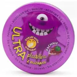 ULTRA PLASTELINA DLA DZIECI Z BUŹKAMI KREATYWNA ZABAWA WINOGRONOWA 3+