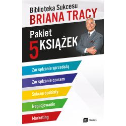 PAKIET BIBLIOTEKA SUKCESU BRIANA TRACY: ZARZĄDZANIE SPRZEDAŻĄ. ZARZĄDZANIE CZASEM. SUKCES OSOBISTY. NEGOCJOWANIE. MARKETING
