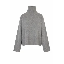 SWETER DAMSKI SZARY SECOND FEMALE ROZMIAR S