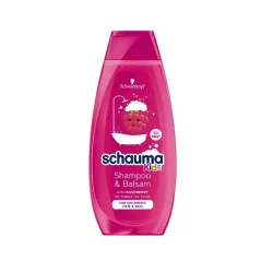 SZAMPON I ODŻYWKA 2W1 SCHAUMA KIDS MALINA 400ML