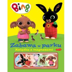 BING. ZABAWA W PARKU. KSIĄŻKA Z MAGNESAMI II GATUNEK