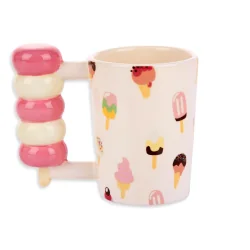 KUBEK CERAMICZNY SWEET AND YUMMY LIZAK 380 ML