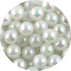 KORALIKI DO NAWLEKANIA 8 MM PERŁOWE DO BIŻUTERII I RĘKODZIEŁA