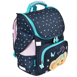 TORNISTER SZKOLNY WIELOKOMOROWY PRETTY GIRL MIŚ FLUFFY BEAR